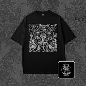 The Great Hermetic Arcanum T-Shirt, Alchemy Symbols Shirt, Rosicrucian Shirt, Esoteric Symbolism Tee, Mysticism Shirt, Occult Knowledge