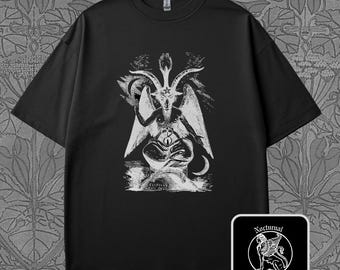 Baphomet T-Shirt: Sabbatic Goat, Pagan Occult Tee