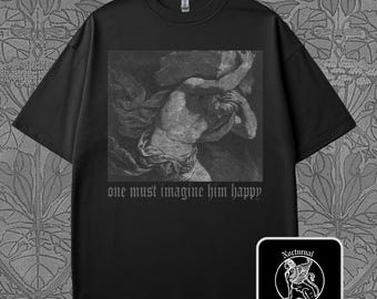 Myth of Sisyphus T-Shirt: Existential Greek Mythology, Camus Quote