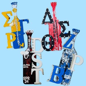 Custom Greek Paddles