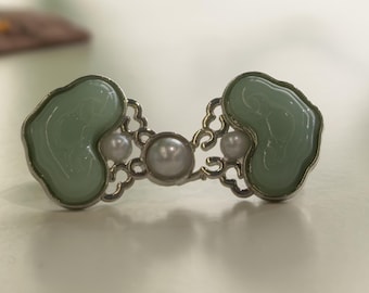 Waist Cincher Buckle for Pants, Vintage PingAnKou Buckle, Postpartum & Weight Loss Saver, Plus Size Pants Alteration, Adjustable Clasp