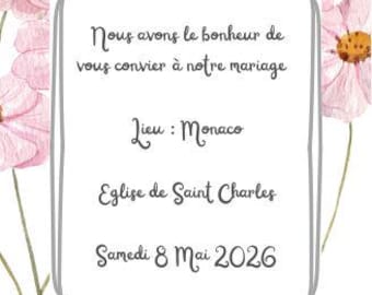 Wedding invitation