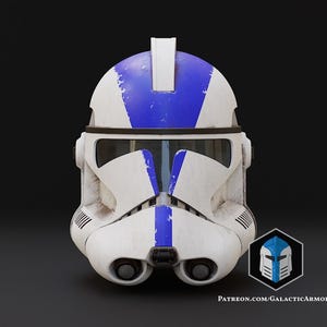 Phase 2 Clone Trooper Helmet 3D Print| XL Sizes Available | Raw Kit