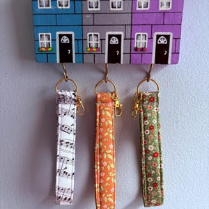 Quilted Keychain