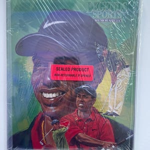 Tiger Woods 1997 Legends Sports Memorabilie