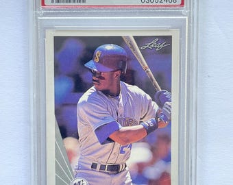 Ken Griffey Jr 1990 Feuille Psa 8