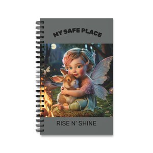 Whimsical Fairy Spiral Journal | Perfect for Kids, Dreamers, Sketching, Writing, Gifts