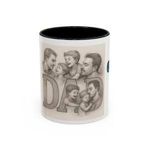 Mug, Father&#39;s Day Coffee Cup for Dad, Ceramic Tea Mug, Gift for Father, Funny Dad Quote, Birthday Present, Daddy Appreciation, Unique