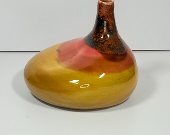 Anthropologie Ceramic Vase ~ Sculptrual Gradient Form