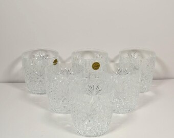 Vintage Cristal d’Arques France “Chesnay” Tumblers Set of 6