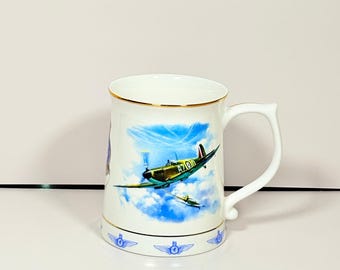 Vintage Danbury Mint Supermarine Spitfire Commemorative Mug