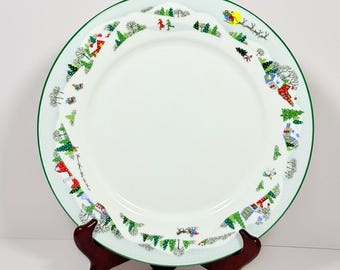 Vintage Lenox “Sleighride” Dinner Plate