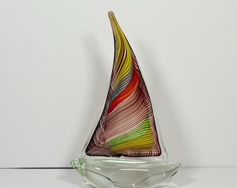 Vintage Art Glass Sculpture
