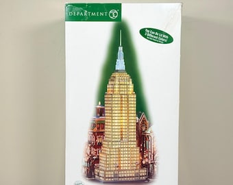 Department 56 Empire State Building~Christmas In The City Series