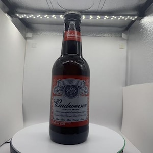 Large Budweiser Bottle - Etsy