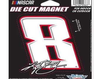 Kyle Busch Richard Childress Racing Die Cut Magnet 4.5" x 6"