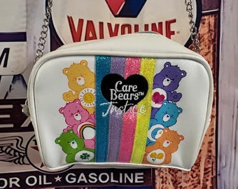 Care Bears Justice Womens Girls 8" X 8" Bag Purse