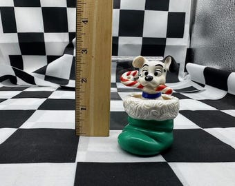 Bastón de caramelo vintage de McDonald's de Disney 101 Dálmatas, Cajita Feliz, 1996