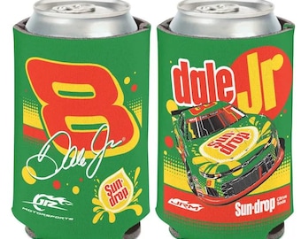 Dale Earnhardt Jr Sun Drop JR Motorsports Can Cooler 12 oz.