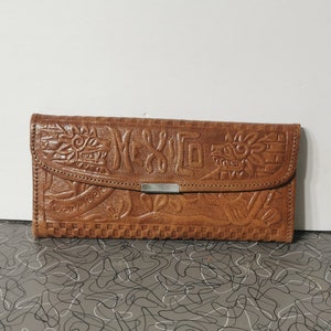 Porte-pochette en cuir outillé Main pochette portefeuille à outils sac à main