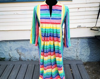 terry cloth caftan