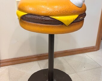 Vintage Authentic Mcdonalds Playland Cheeseburger Stool - Etsy