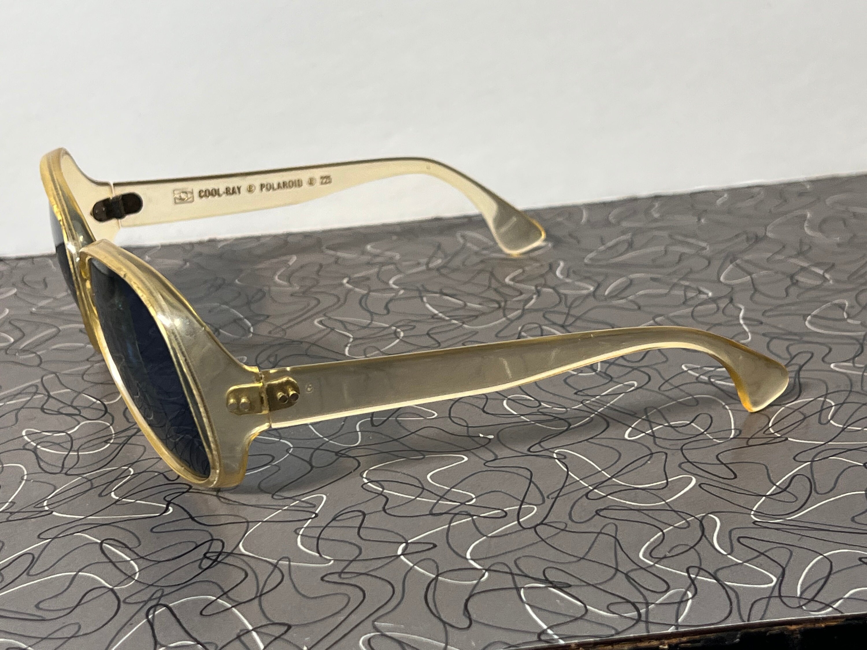 Vintage Polaroid Cool Ray Sunglasses Clear Vintage Sunglasses - Etsy