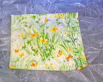 Cute Vintage Butterfly Twin Fitted Sheet Sears