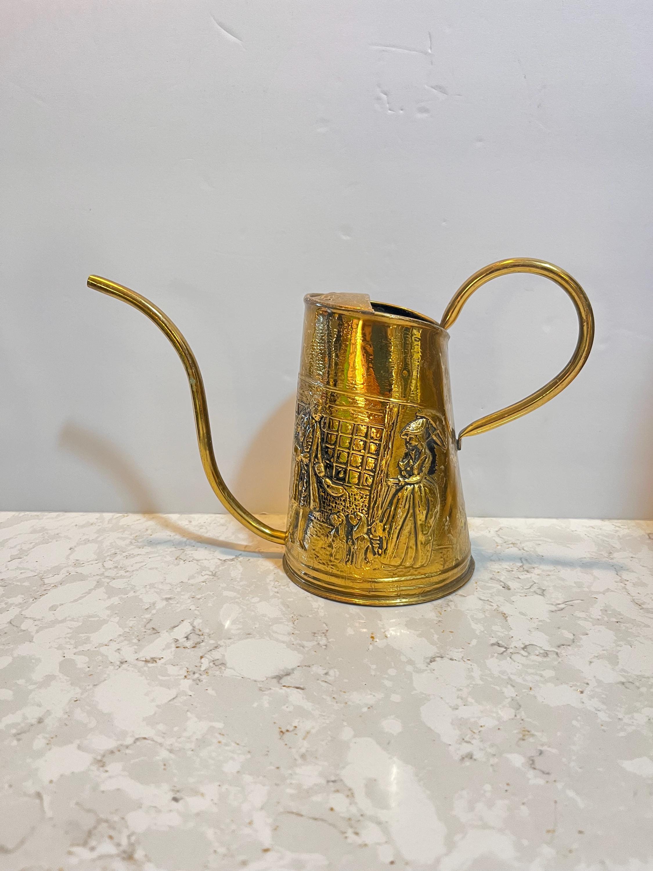 Vintage Messing Gießkanne Dekorative Kleine Gießkanne