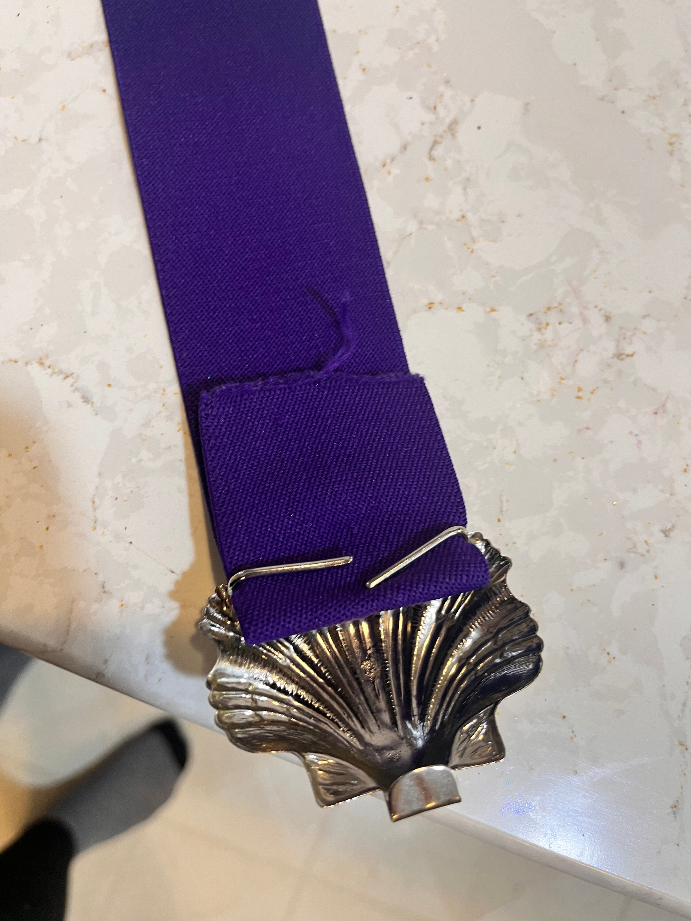 Vintage 80s Purple Stretch Elastic Belt Knot Buckle Fairycore Whimsigoth Unbranded Purple Elastic Belts for Women for sale | eBay main image 4