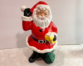 Vintage large Ceramic Santa Atlantic Mold