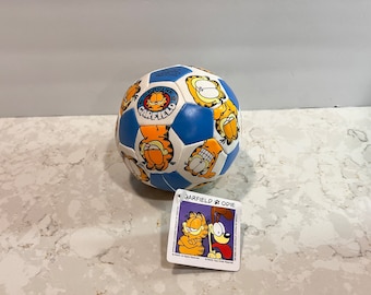 Vintage Garfield Soccer Ball Rare!!