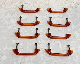 Vintage 1920s Bakelite Drawer Or Cabinet Pulls set of 8 RARE