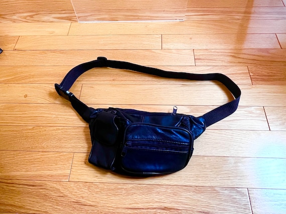 Leather Fanny Pack Vintage Brown Leather - image 1