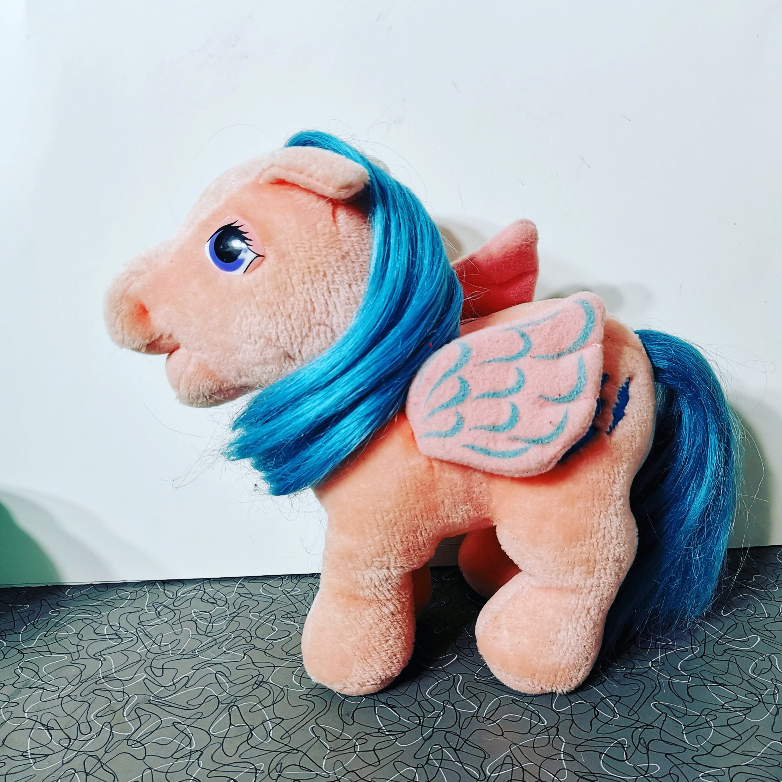 My Little Pony Unicorn and Pegasus Plush - Firefly - Collector Plushie,  Retro Stuffed Toy Animal, Kid, Toddler, Girl, Boy, Mom, Birthday, Ages 3+
