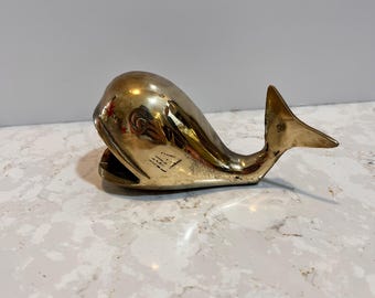 MCM Messing Wal Aschenbecher Mid Century Modern
