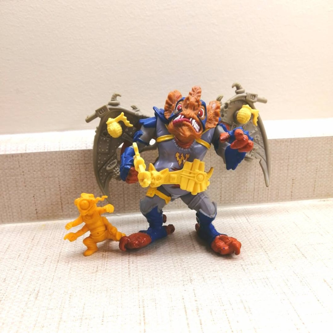 Vintage TMNT Wing Nut Bat and Screwloose Teenage Mutant Ninja Turtles Etsy