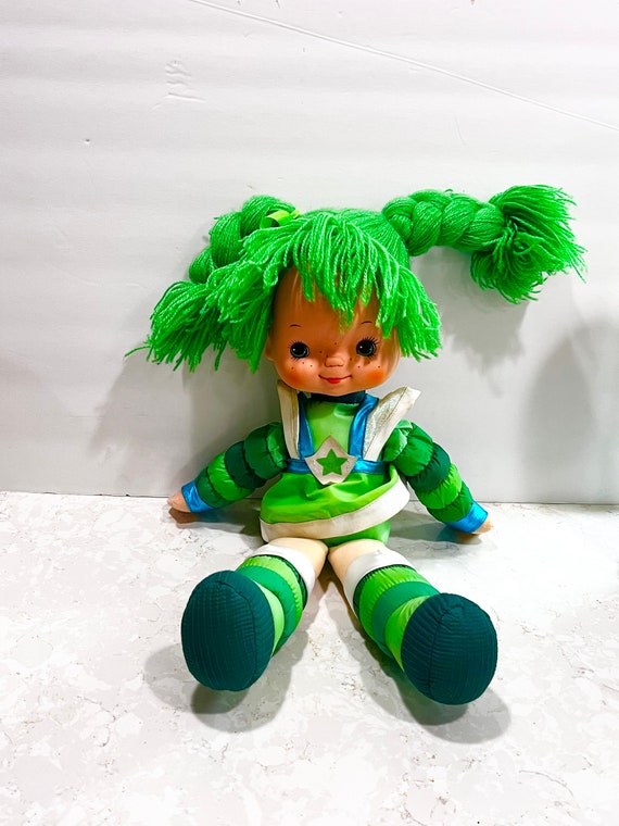 Vintage Patti O Green Doll Rainbow Brite Doll 18 in Original