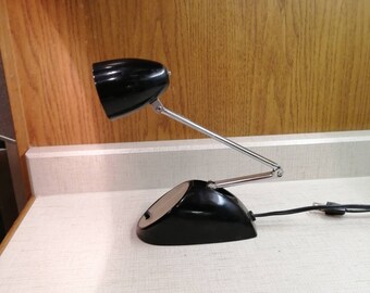 Vintage Mid Century Modern Bullet Style Desk Lamp