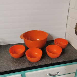 Vintage Rosti Denmark Salad set Bowls
