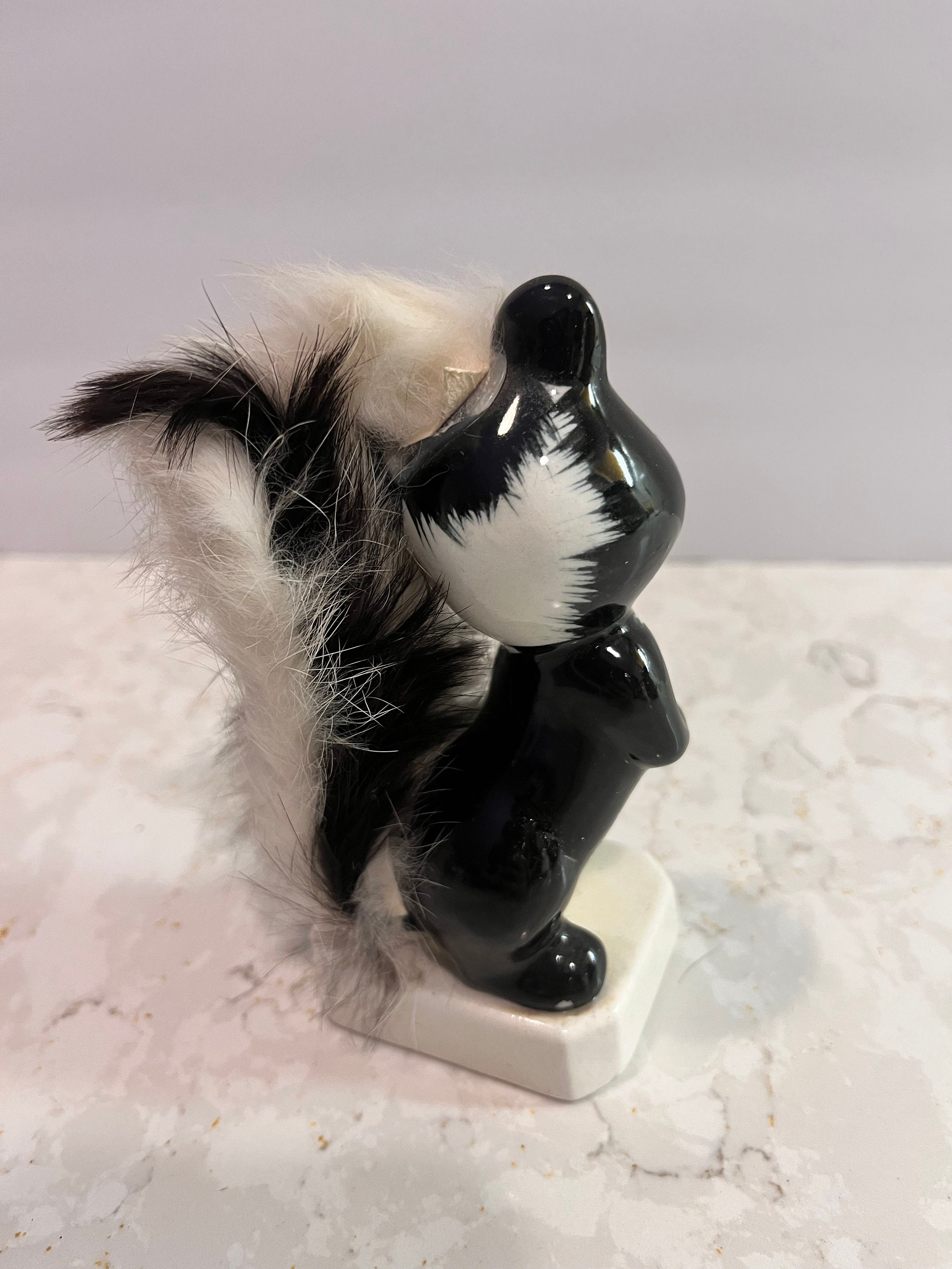 Vintage Kitschy Skunk Figurine Japan Kistch Cute - Etsy