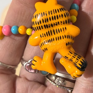 Vintage Garfield Necklace 1981 zdjęcie 5