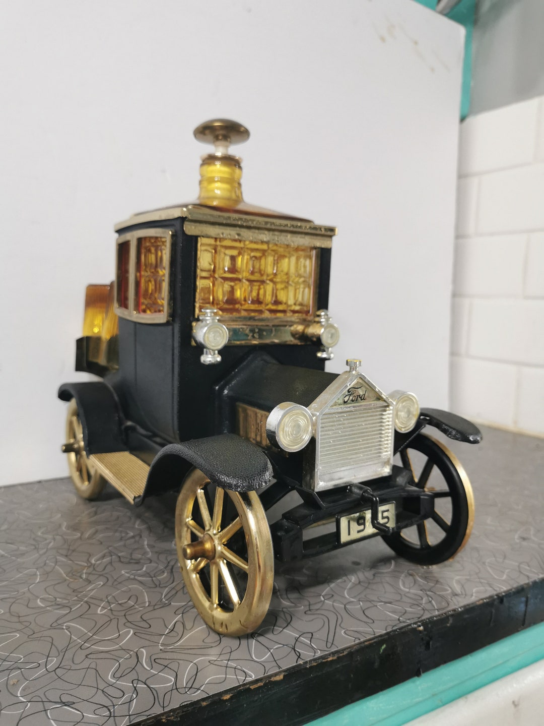 Ford Model T Bar Car Decanter Set Etsy