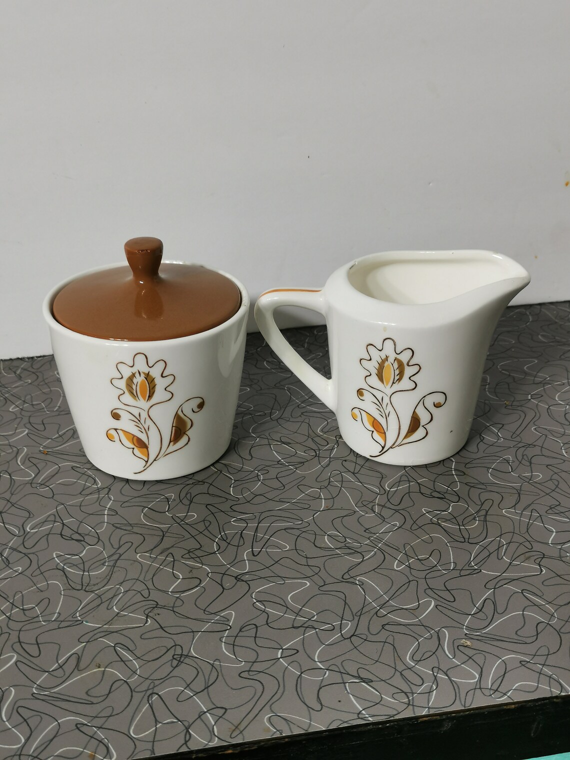 Mod Rooster Cream Sugar Set Etsy UK
