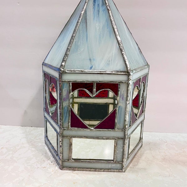 Stained Glass Terrarium Etsy