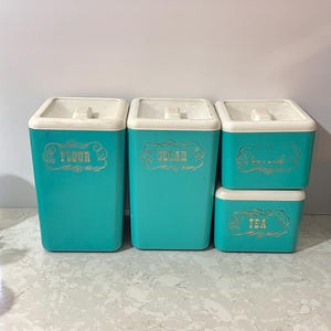 Vintage Lincoln Beautyware Canister Set - Etsy