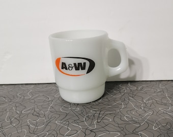 Fire King Mug A&W Stacking Mug