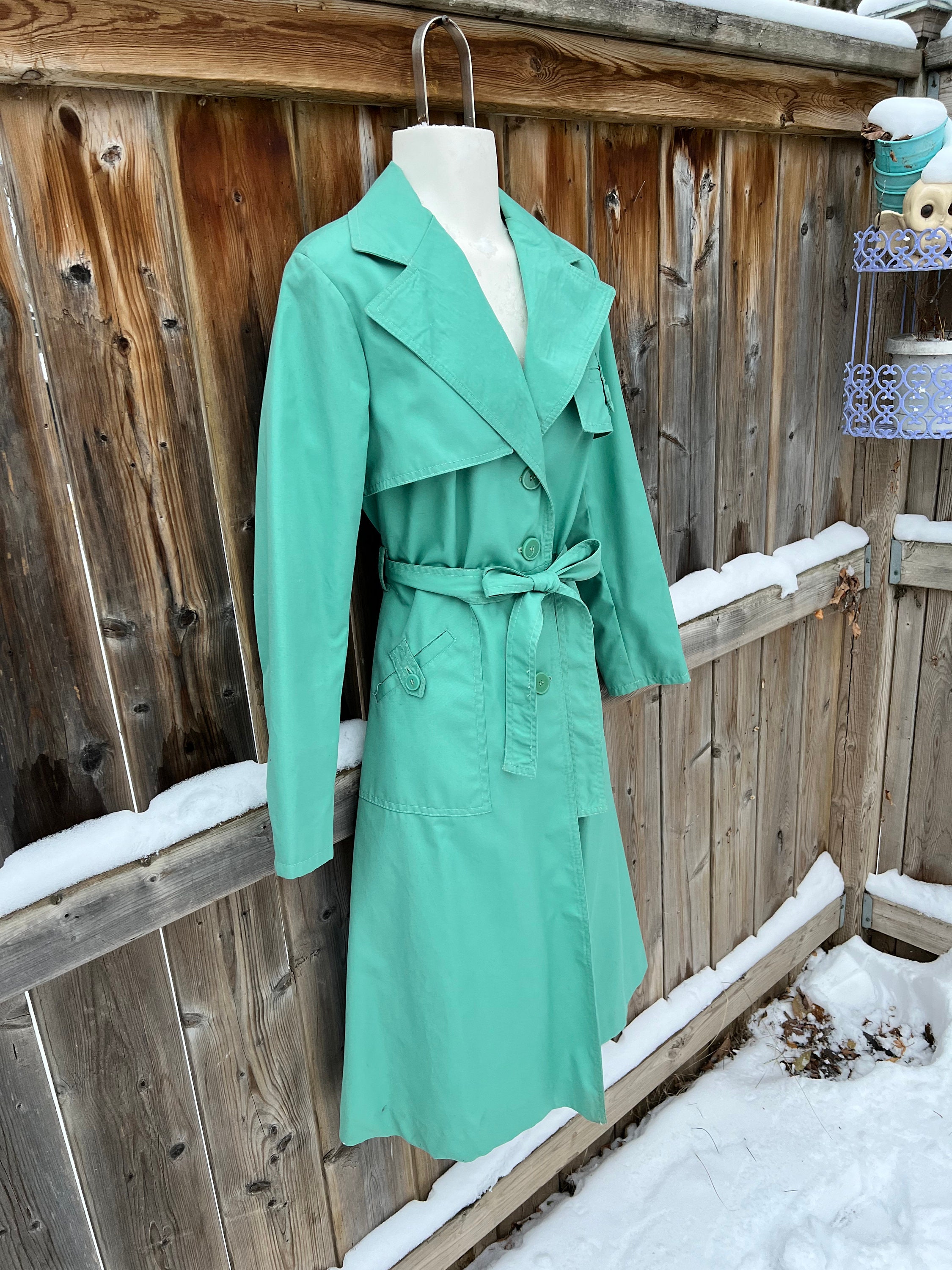 Mint hotsell green raincoat