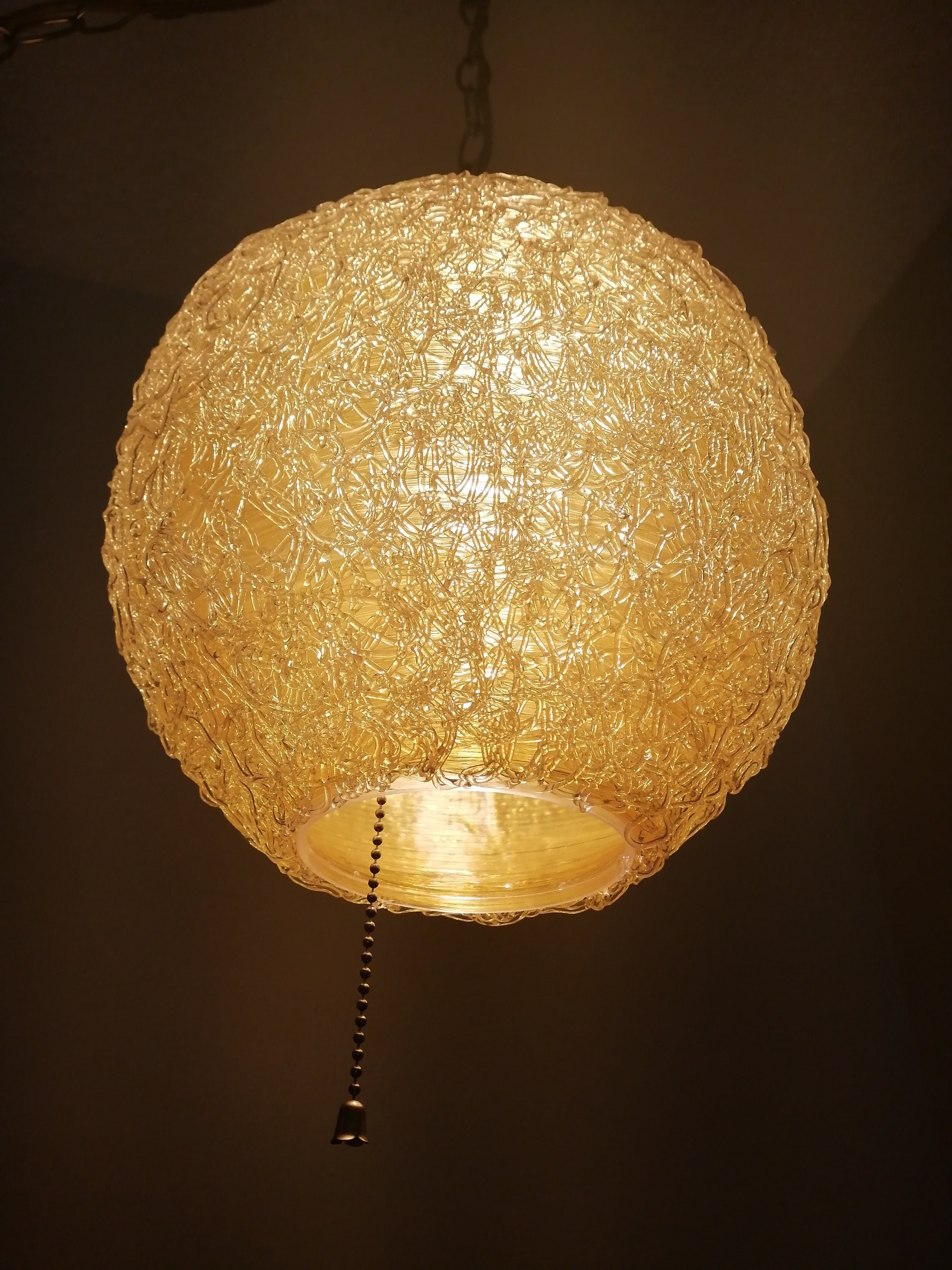 Lucite Spaghetti Swag Lamp Mid Century Modern - Etsy