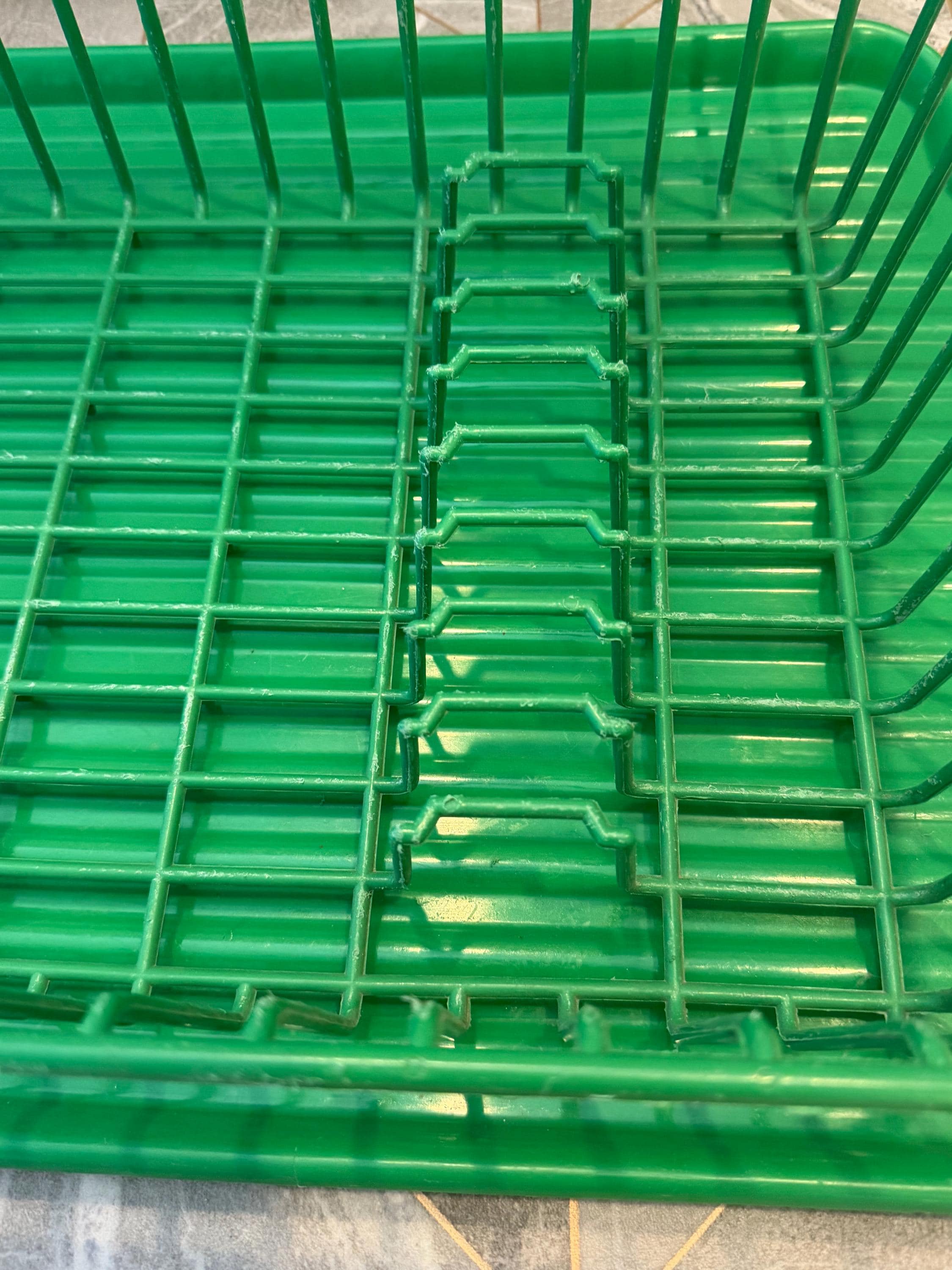 Vintage Dish Dry Rack Vintage Green 1950s Dish Drainer - Etsy